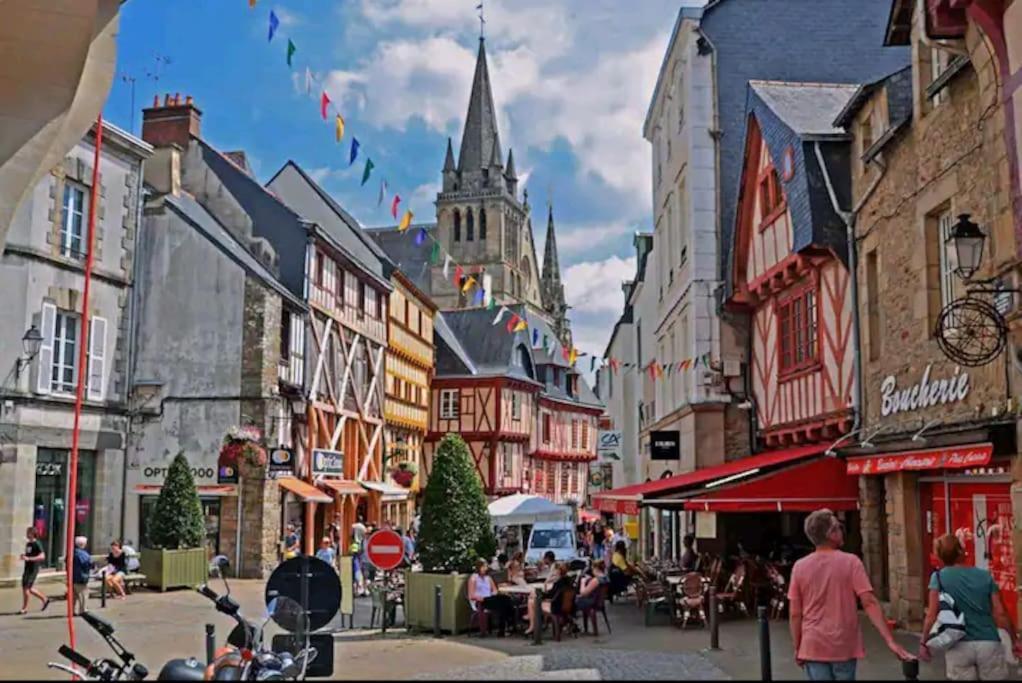 Le City, Centre Ville, Wifi Petit Parking Linge En Option Vannes Ngoại thất bức ảnh